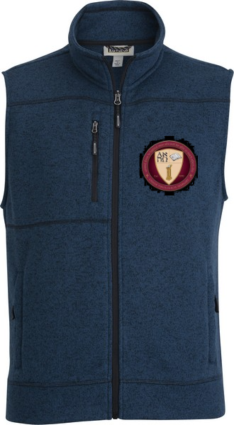Chafer Men's Blue Knit Fleece Vest NF#1013 (CLOSEOUT)